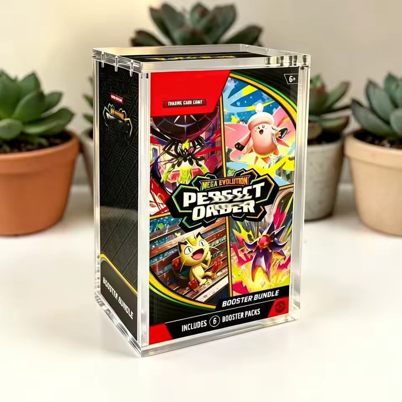 Acrylic Booster Bundle Display Case